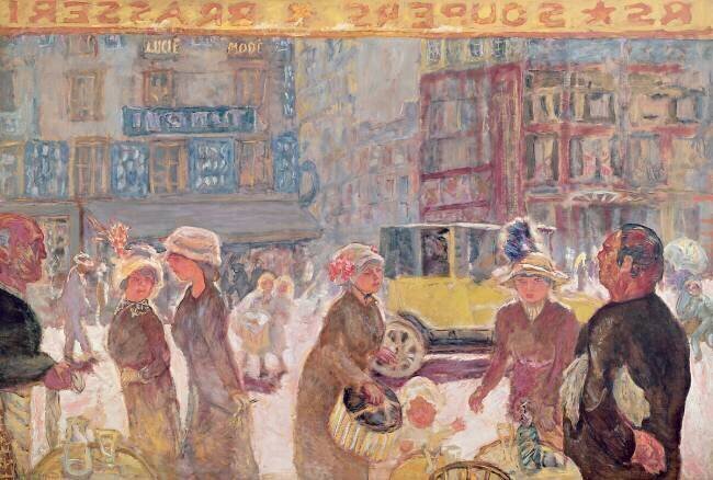 La Place Clichy Pierre Bonnard