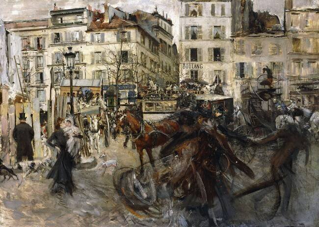 La Place Pigalle Giovanni Boldini