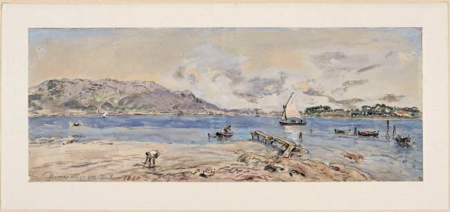 La rade de Toulon Johan Barthold Jongkind