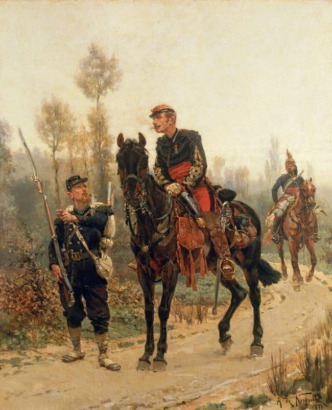 La route Alphonse de Neuville