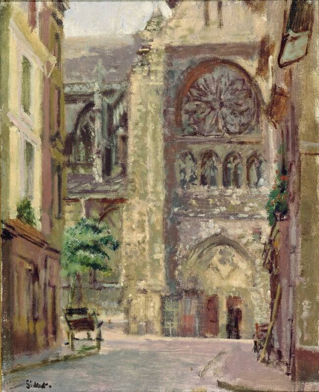 La Rue Pecquet Walter Richard Sickert
