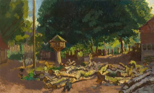La Scierie de Torqueville Walter Richard Sickert