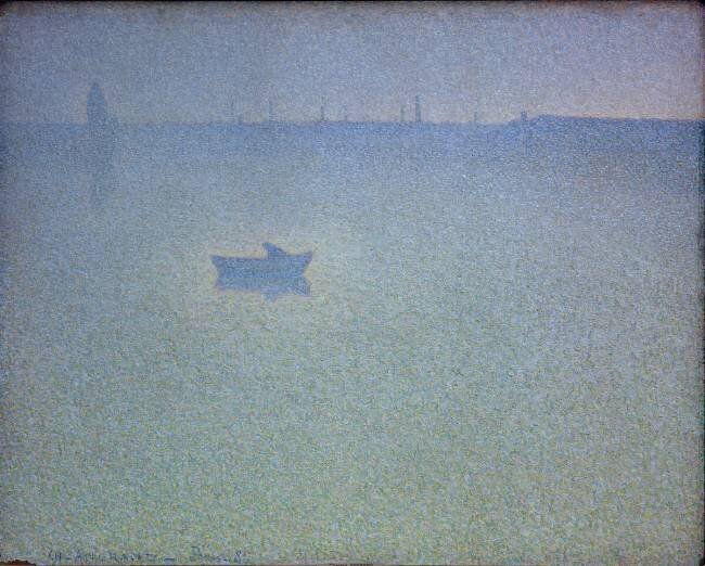 La Seine à l’aube Charles Angrand