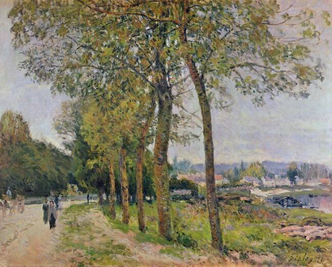 La Seine à Marly Alfred Sisley