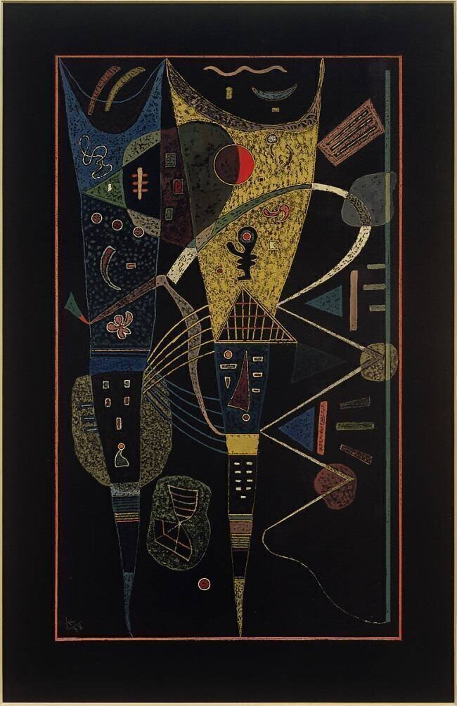 La tension double Wassily Kandinsky