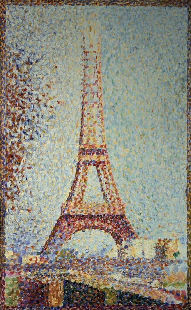La Tour Eiffel Georges Seurat