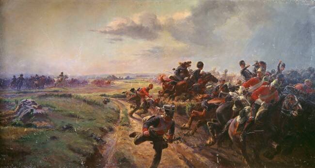 La veille de Waterloo, 17 juin 1815 Henri Georges Jacques Chartier