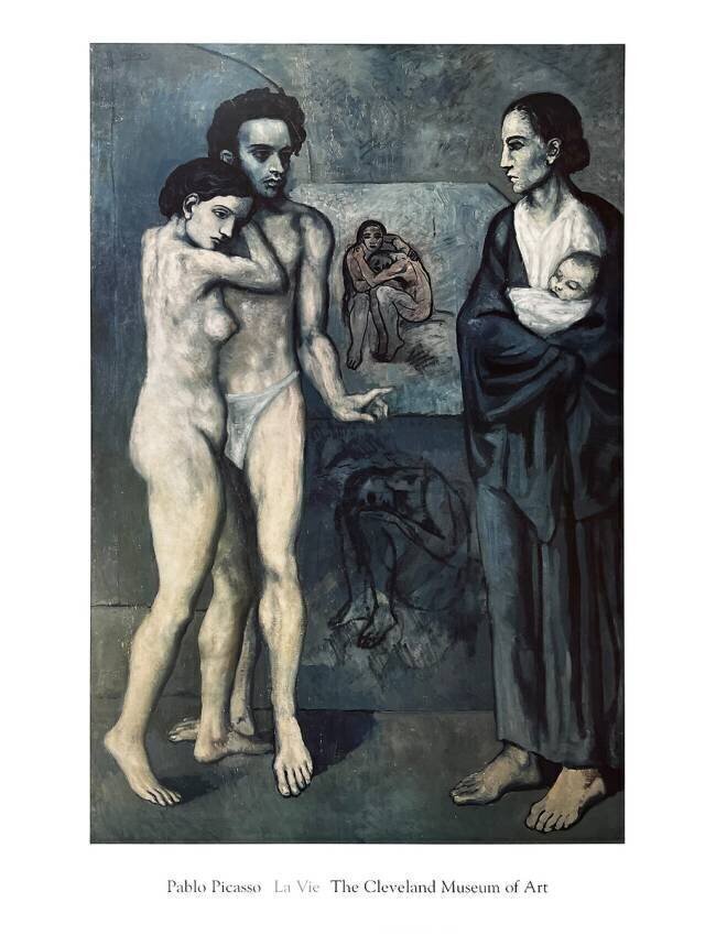 La Vie, 1903 Pablo Picasso