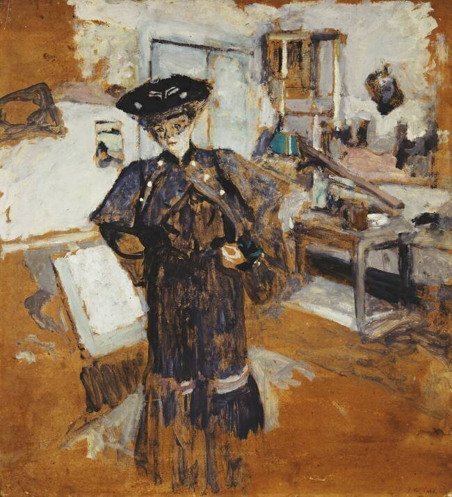 Lady in a Veil Edouard Vuillard