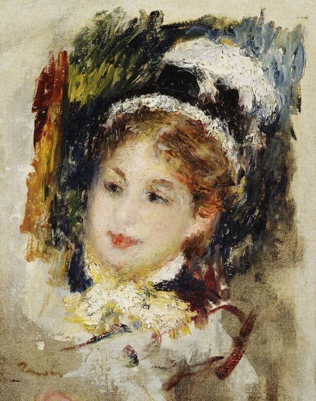 Lady in her Town Clothes Auguste Renoir