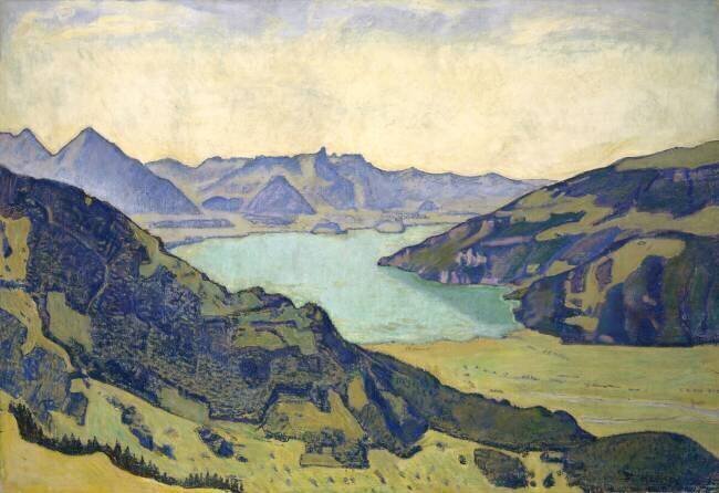 Lake Thun from Schynige Platte Ferdinand Hodler