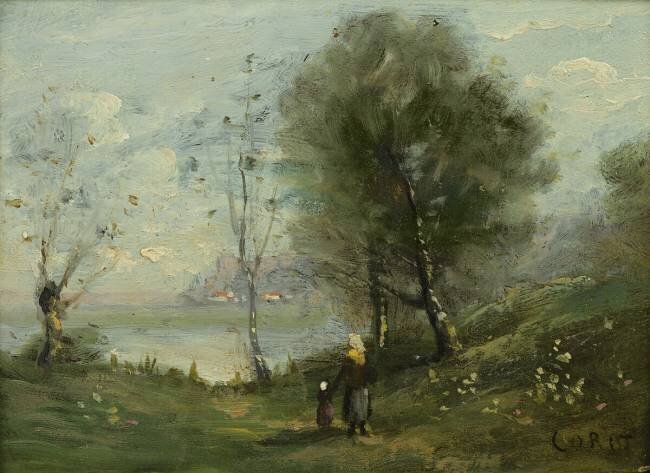 Landscape Jean-Baptiste Camille Corot