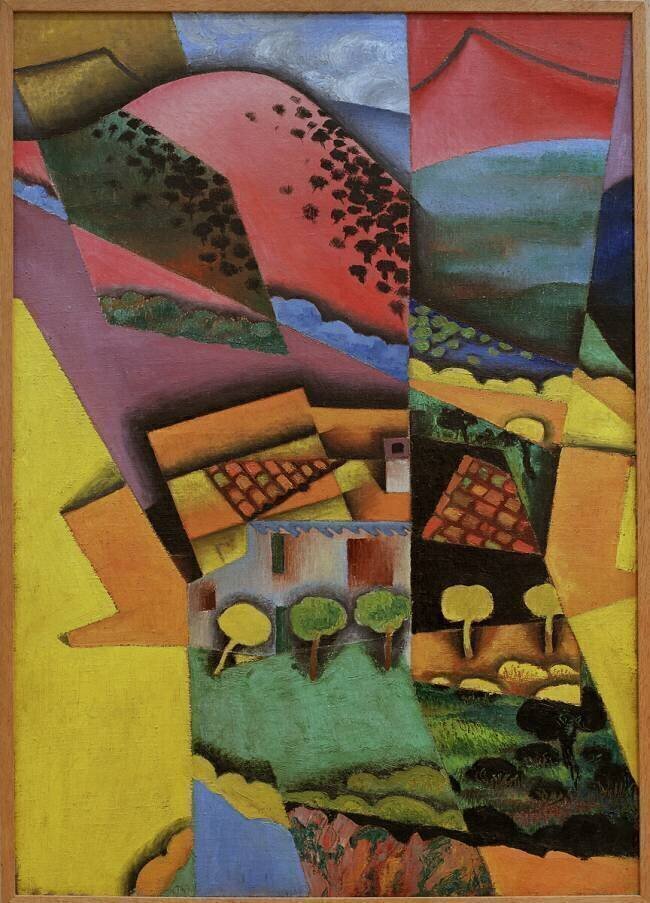 Landscape at Ceret Juan Gris