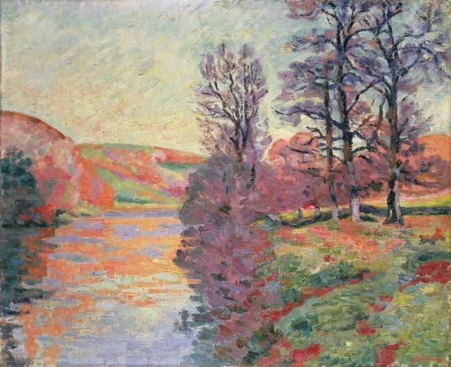 Landscape from the River Creuse Armand Guillaumin