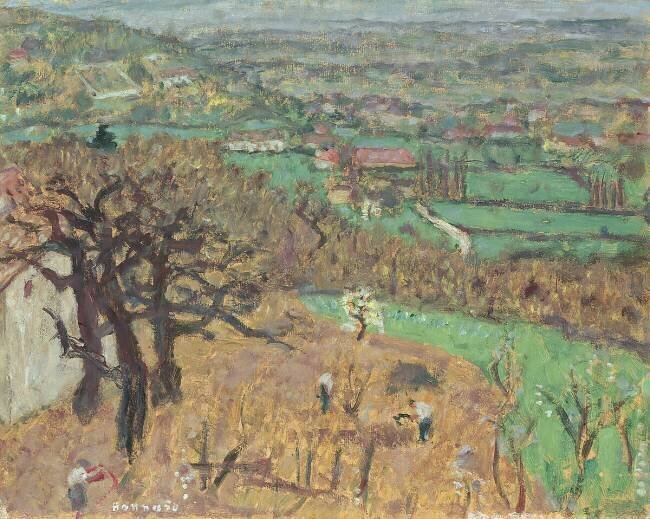 Landscape in Dauphine Pierre Bonnard