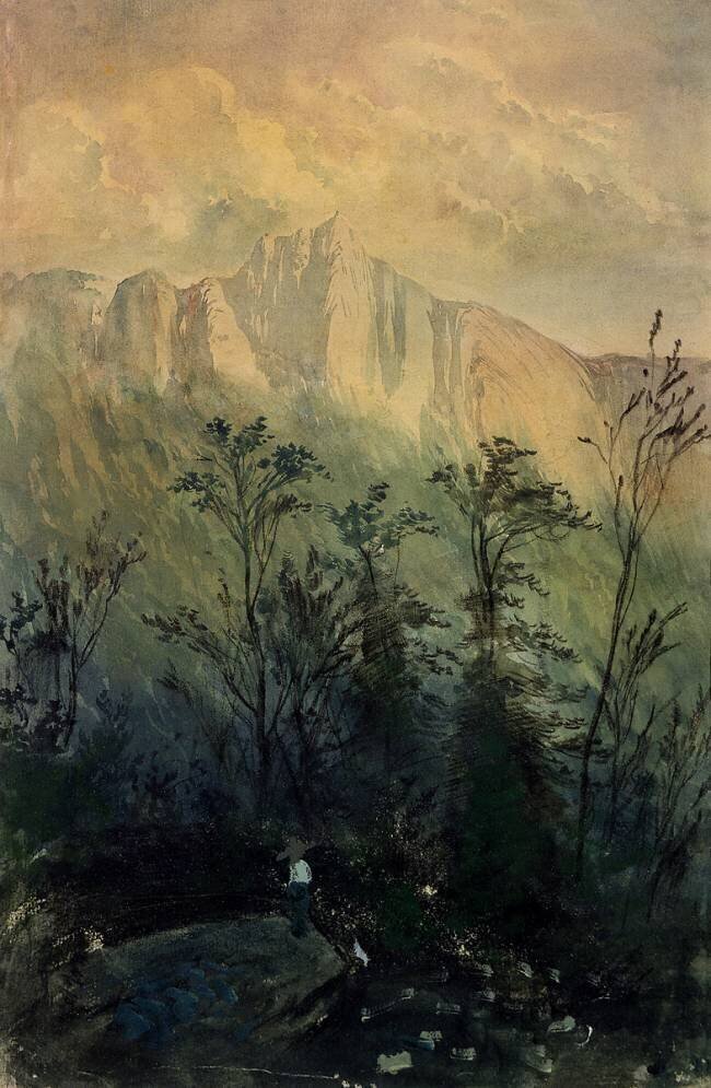 Landscape in the Vosges Gustave Doré