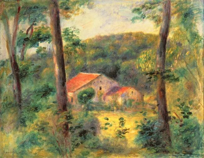 Landscape near Briey Auguste Renoir