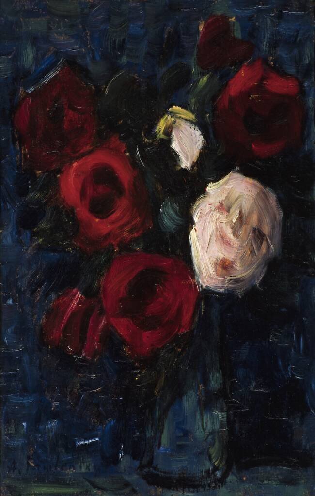 Large Still-Life : Roses II Alexej von Jawlensky