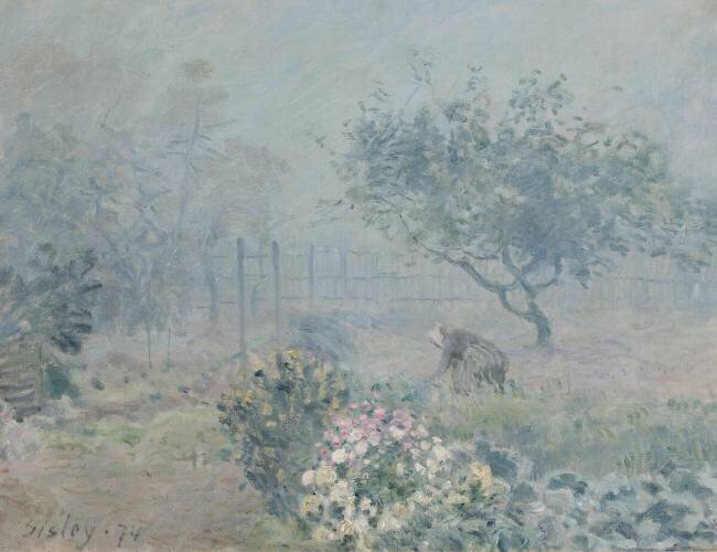 Le brouillard, Voisins Alfred Sisley