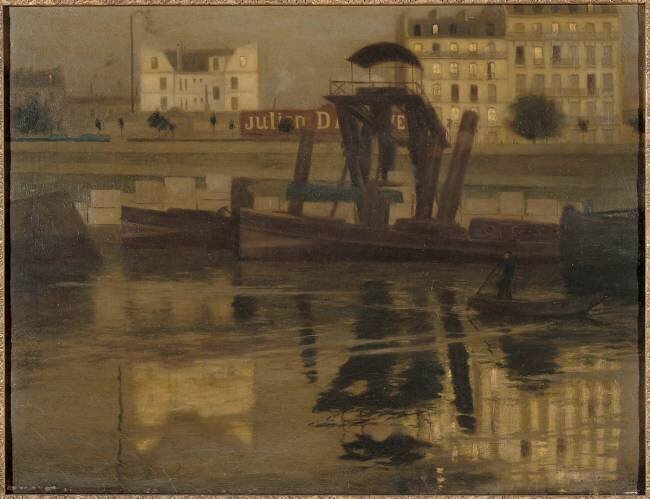 Le canal de la Bastille Raoul-André Ulmann