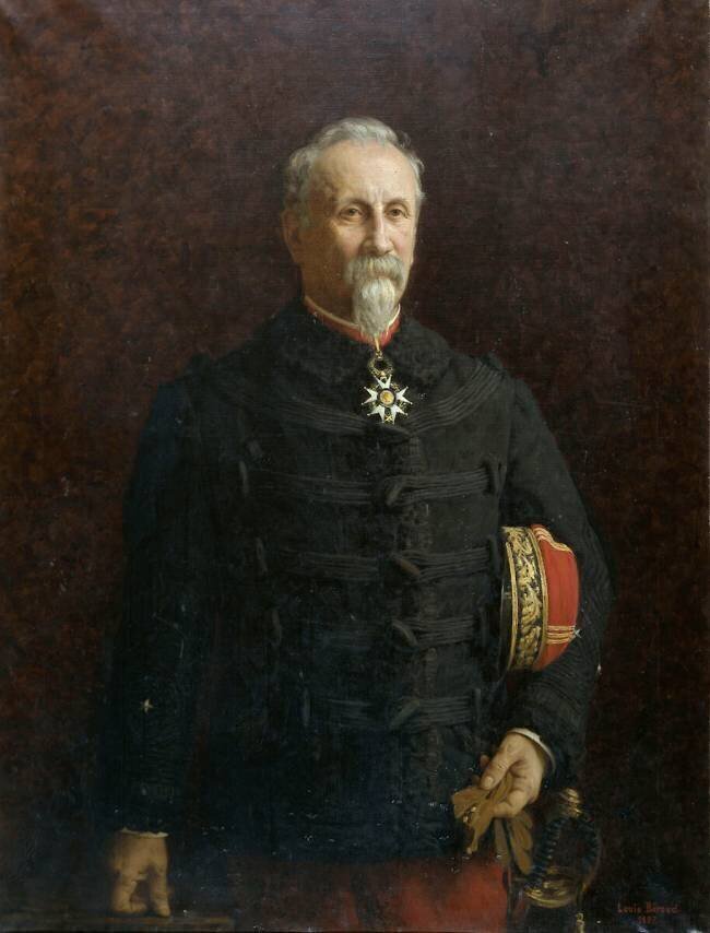 Le général F.-A. Logerot (1825-1913), ministre de la Guerre Louis Béroud