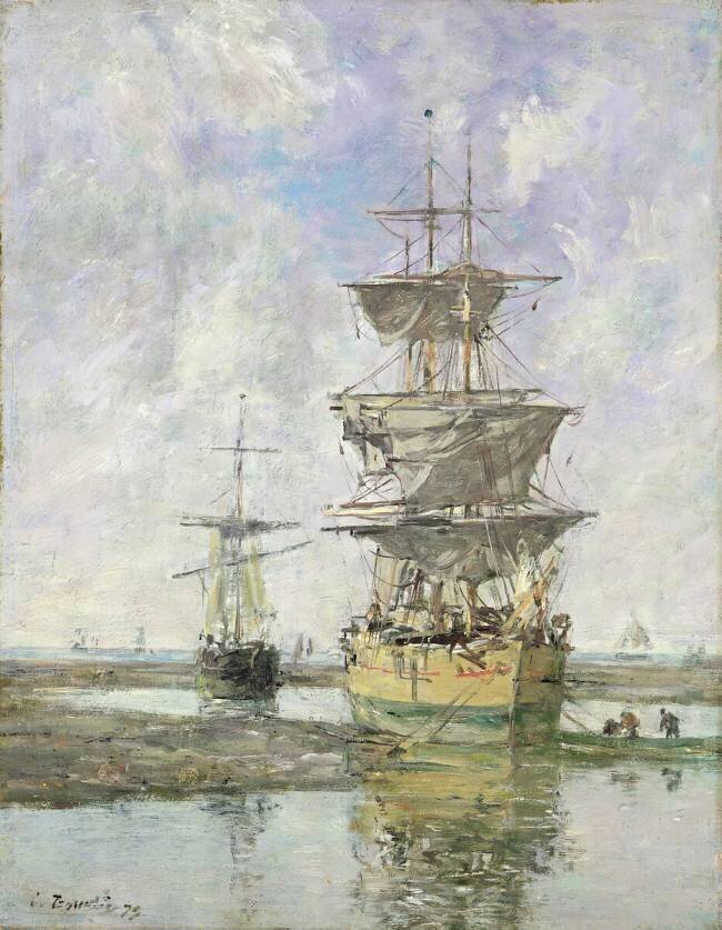 Le grand navire Eugène Boudin