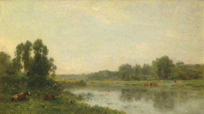 Le matin Charles-François Daubigny