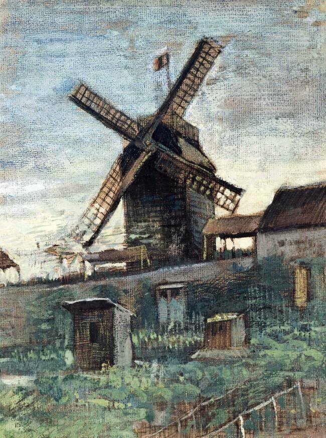 Le Moulin de Blute fin Vincent van Gogh