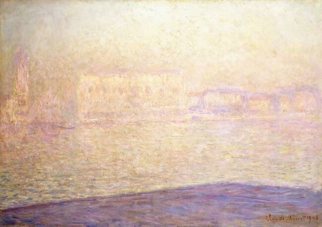Le Palais Ducal vu de Saint-Georges Majeur Claude Monet