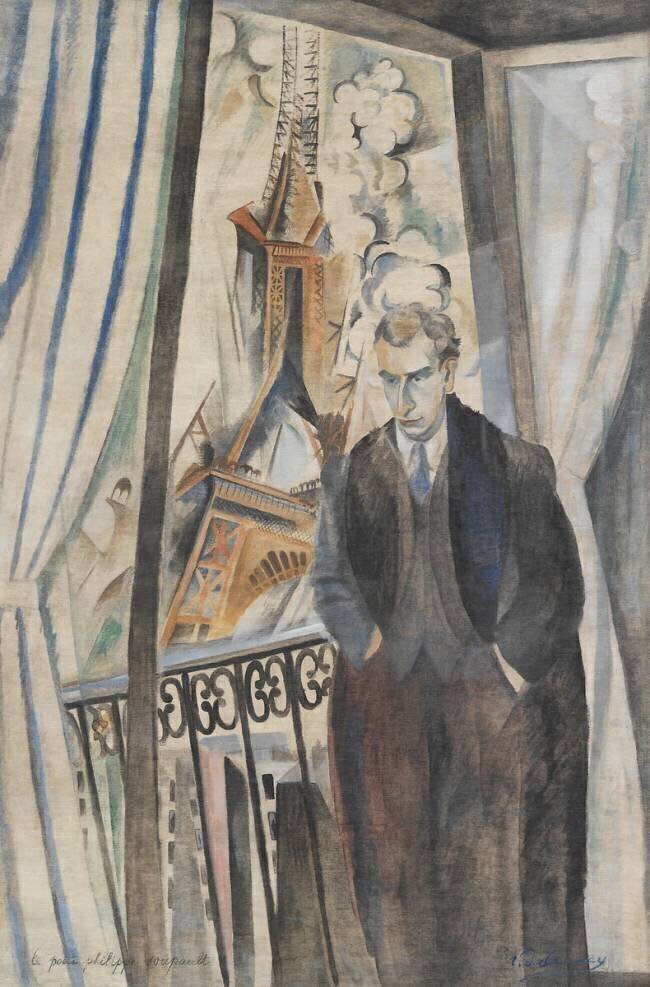 Le Poète Philippe Soupault Robert Delaunay