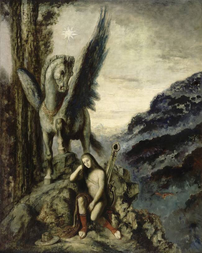 Le Poète voyageur Gustave Moreau