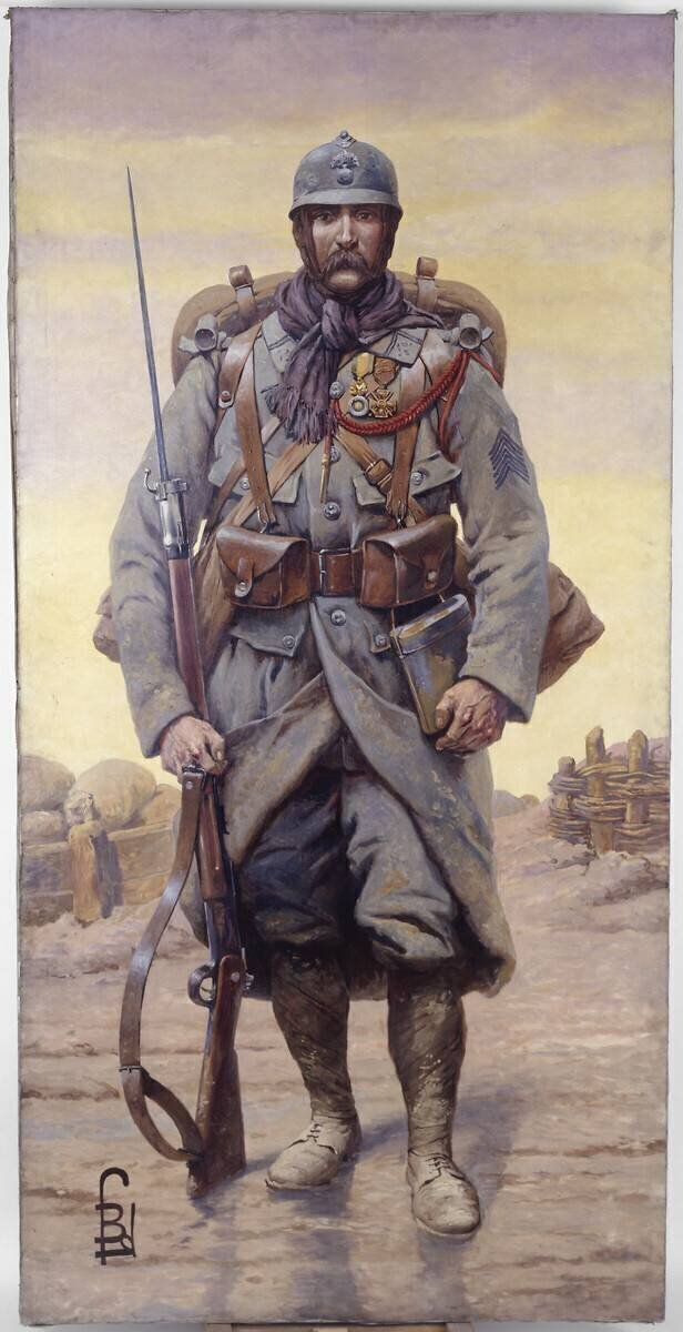 Le poilu Louis-Charles Louis