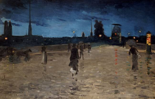 Le Pont de Pierre Charles Angrand