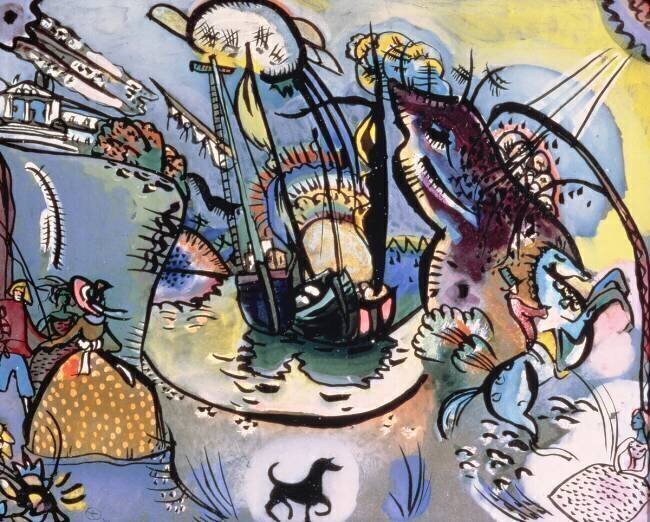 Le port Wassily Kandinsky