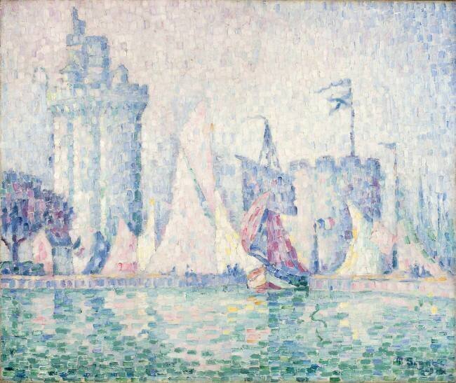 Le Port de la Rochelle Paul Signac