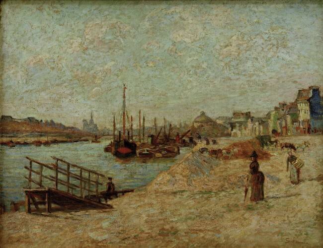 Le quai de Bercy Armand Guillaumin