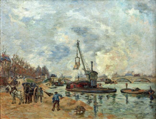 Le Quai de Bercy, Paris Armand Guillaumin