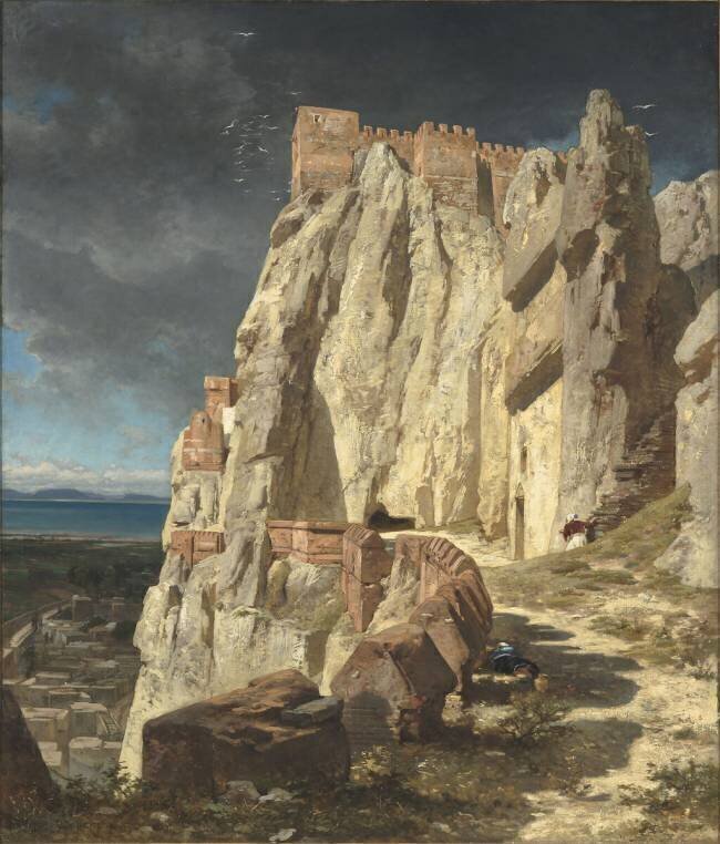 Le Rocher de Vann (Kurdistan) Jules Laurens
