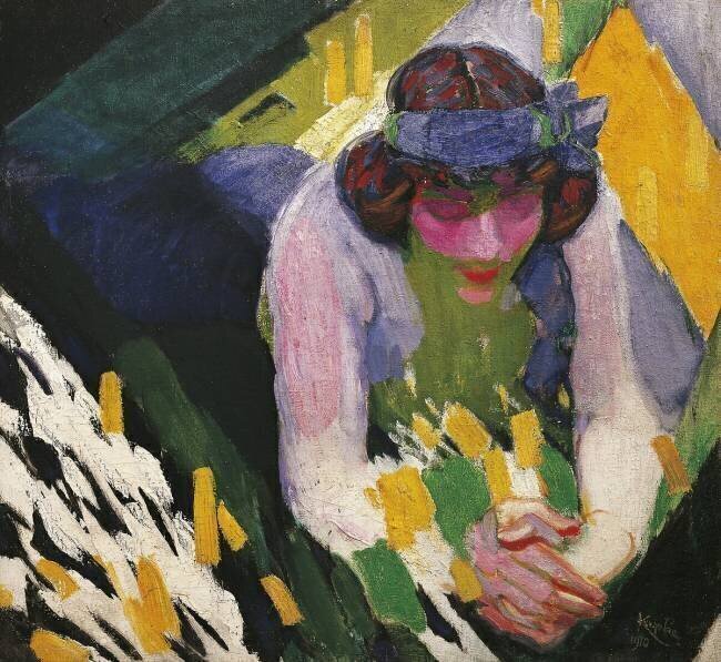 Le ruban bleu, 1910 Frantisek Kupka