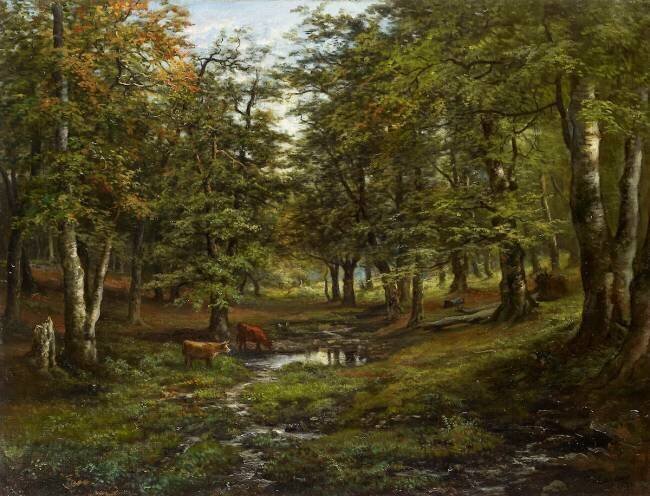 Le Trou fondu (forêt de Compiègne) Claude Sébastien Hugard