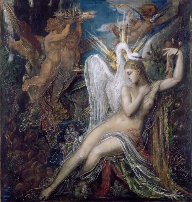 Léda Gustave Moreau