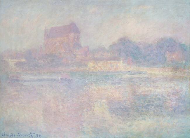 L'Eglise de Vernon Claude Monet