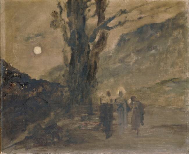 Les Disciples d'Emmaüs Gustave Moreau