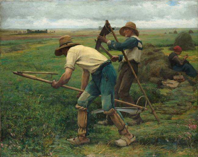 Les faucheurs de luzerne Julien Dupré