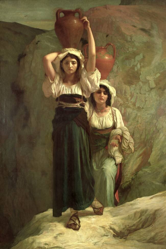 Les Filles d'Alvito Ernest Hébert