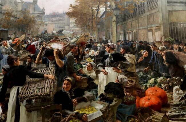 Les Halles Léon Lhermitte