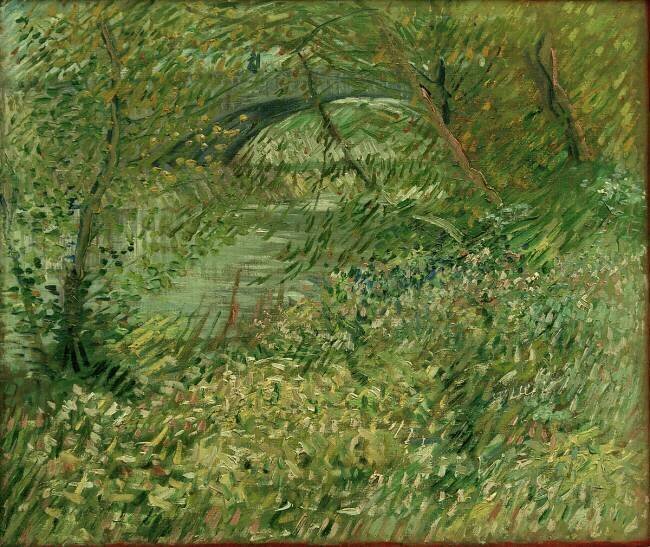 Les quais de la Seine, avec le pont de Clichy Vincent van Gogh