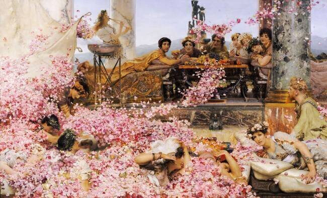 Les roses de Héliogabale Lawrence Alma-Tadema