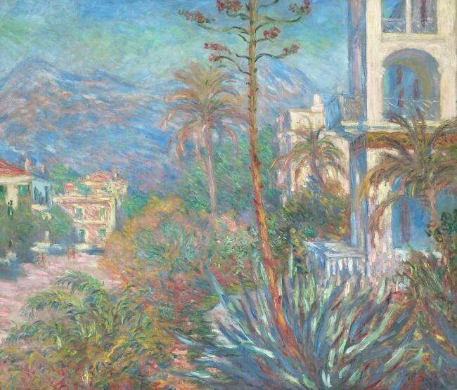 Les Villas à Bordighera Claude Monet