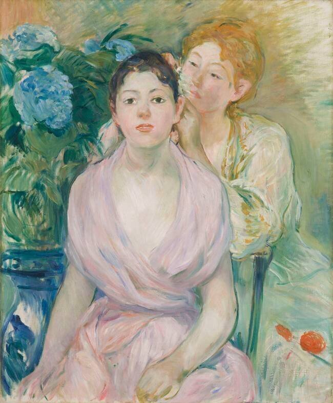 L'hortensia Berthe Morisot